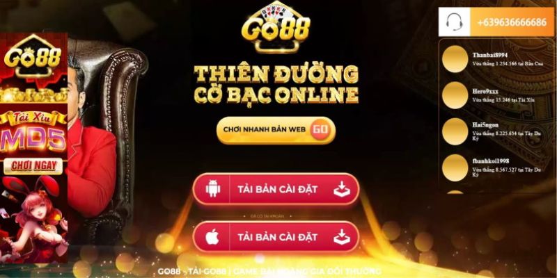 Khái quát thông tin giới thiệu nhà cái Go88 cho người chơi